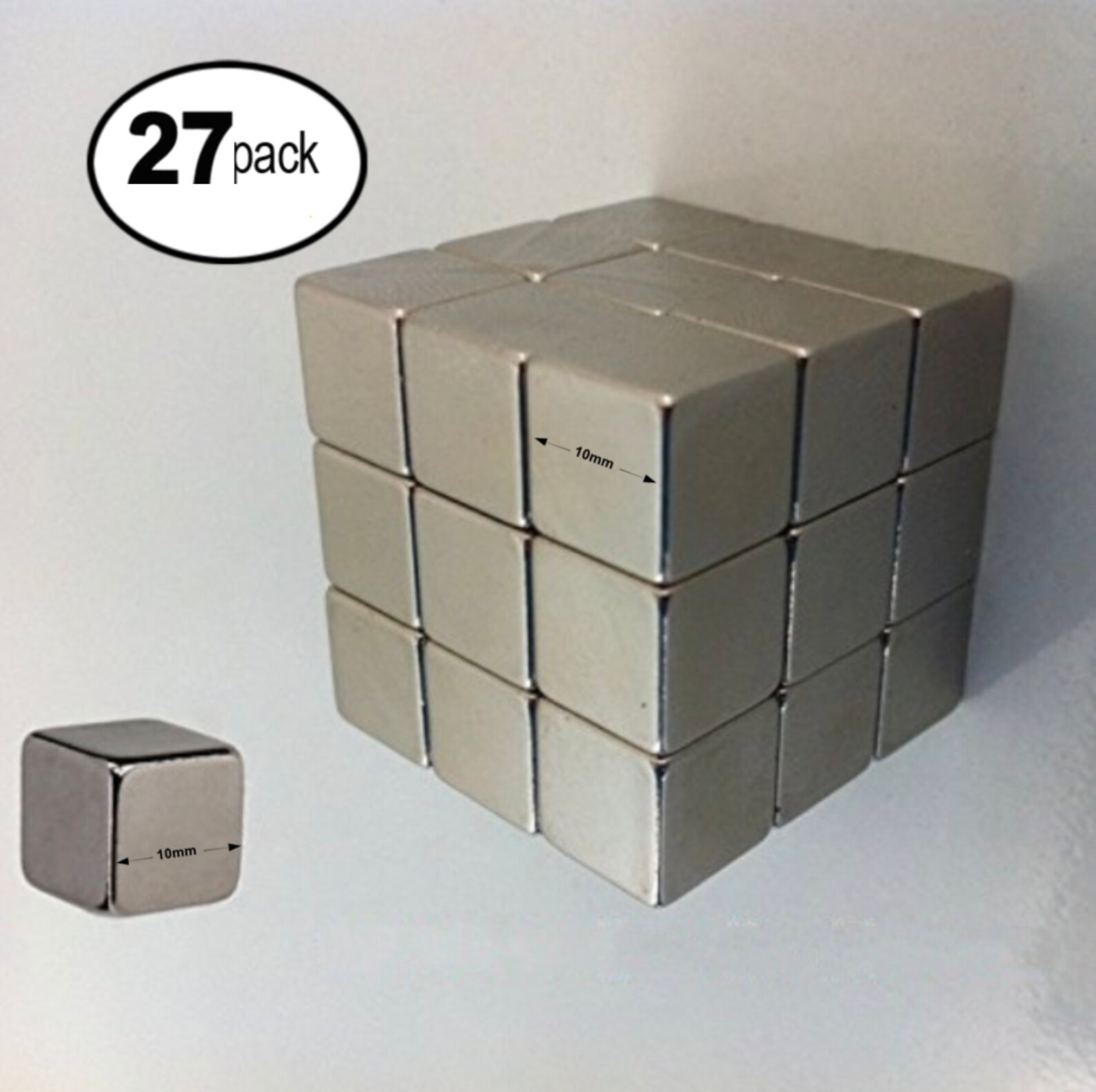 Strong Neodymium Fridge 27 x Rare Earth Cubes Etsy