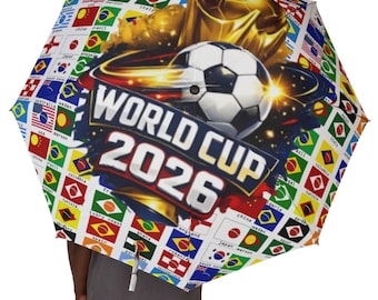 World Cup 2026 Soccer Stadium Graphic Umbrella | Foldable All season  Umbrella
