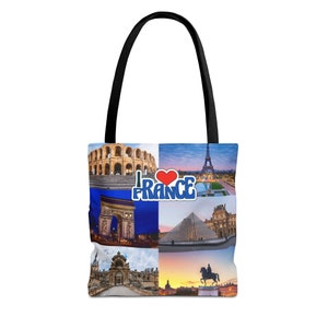 Paris France Tote bag  | France Souvenir Tote Bag