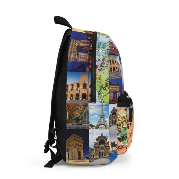 Personalized Paris France Backpack | Eiffel Tower Souvenir  display picture 1