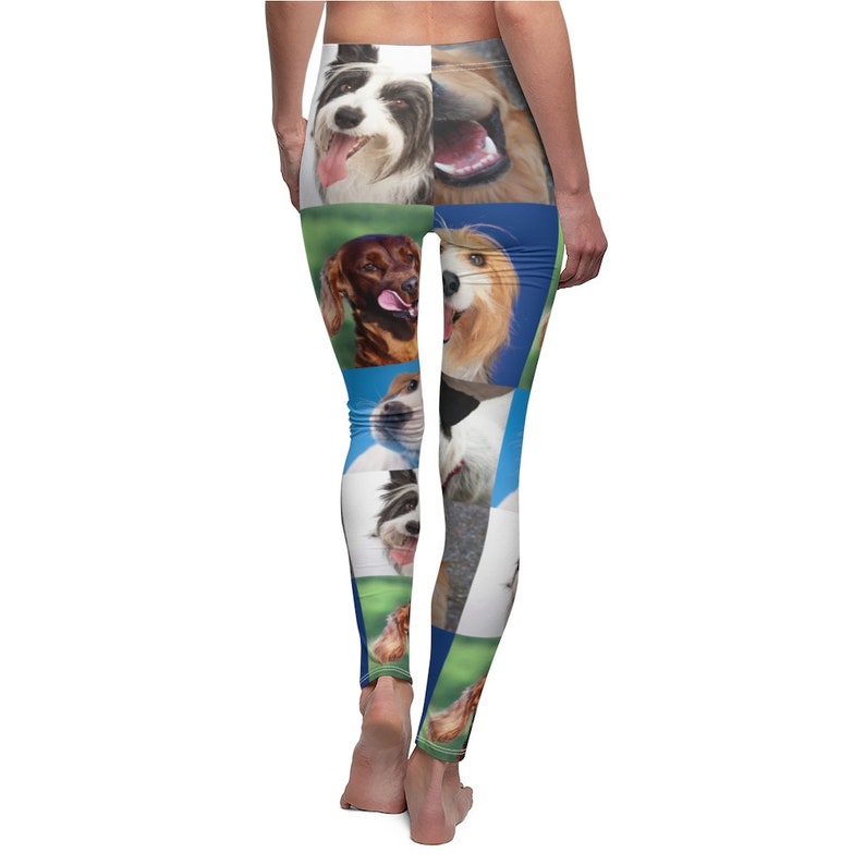 Pet parent leggings Dog lovers leggings Dog owners leggings USA Made