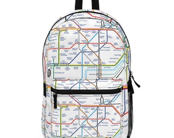 London Subway map Backpack