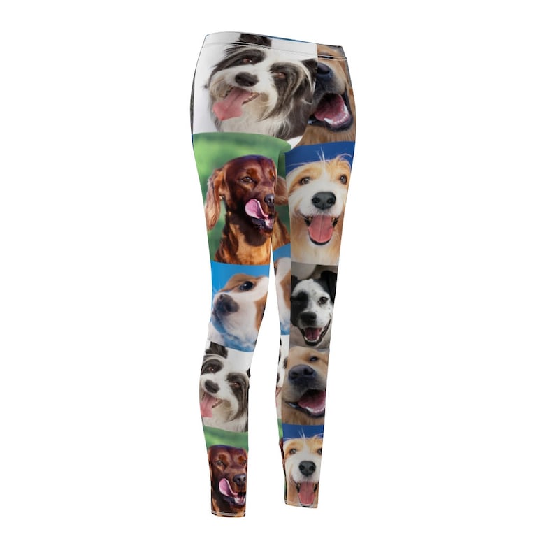 Pet parent leggings Dog lovers leggings Dog owners leggings USA Made