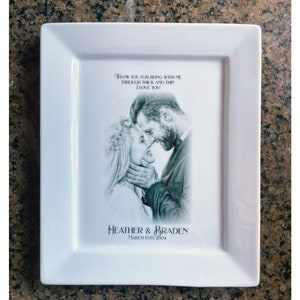 Personalized custom Wedding anniversary plate, 18th anniversary gift