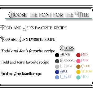 Custom Porcelain Recipe Plates with favorite recipe or photos or handwriting with editing and customization image 7