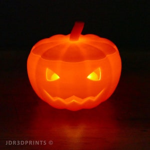 Halloween Pumpkin Indoor LED Tealight