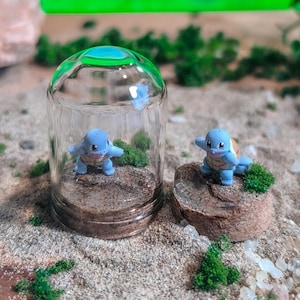 Miniature Pokémon Carapuce 3D – Figurine Artisanale Imprimée et Peinte à la Main