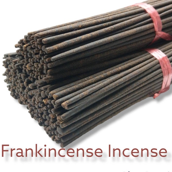 Frankincense Incense Sticks, 100 sticks per bundle with High Quality fragrance, Handmade Incense sticks.