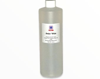 Best unisex body oil | Amber White (Original) Perfume Oil- 100% Uncut and Alcohol Free Perfume Body oil- Unisex