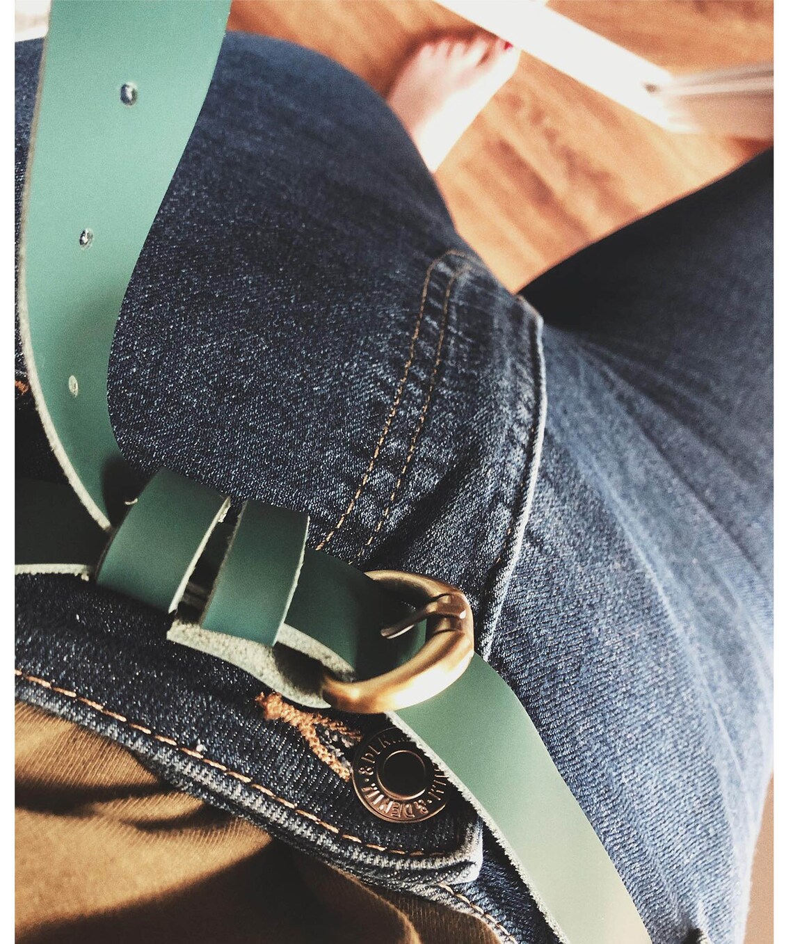 Emerald Green Belt Leather Green Belt for Jeans Genuine Etsy