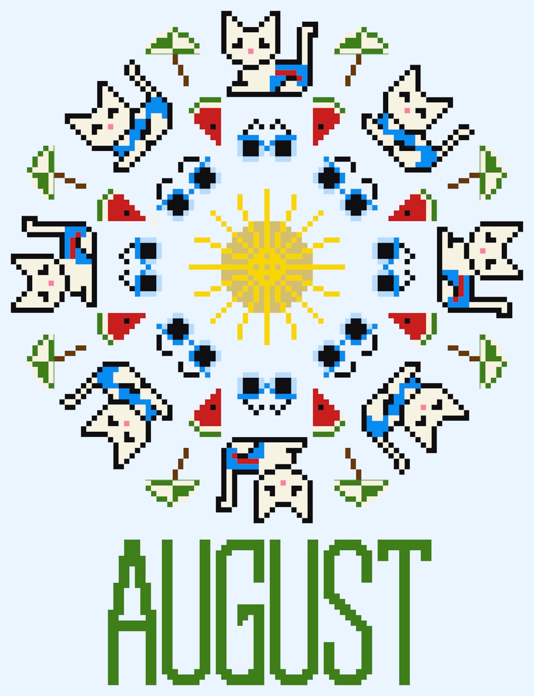 Lily Cat August Etsy