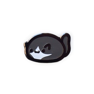 Mochi zwarte smokingkat - minipin