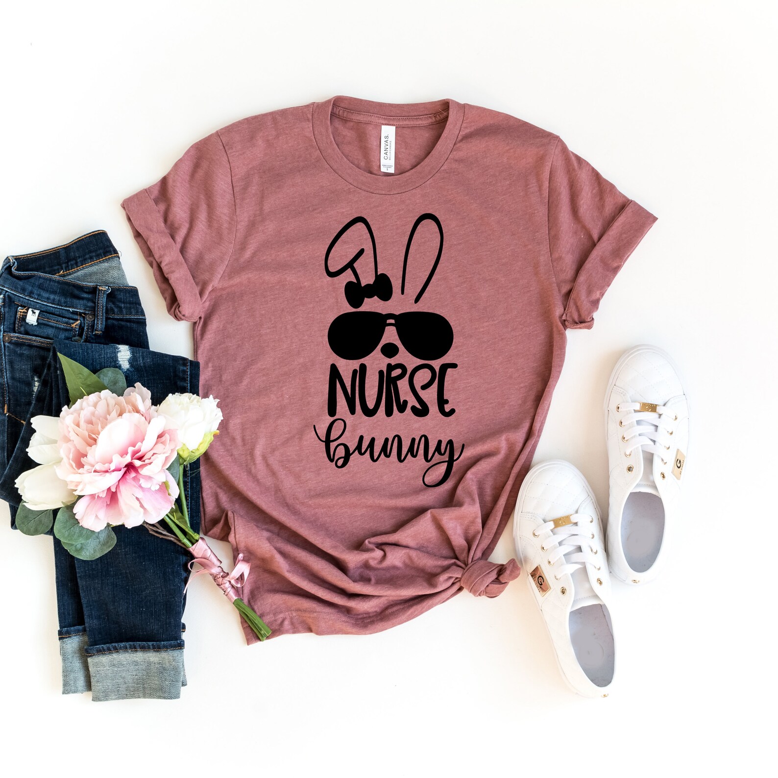 Nurse Bunny Shirt Nurse Easter Shirt Bunny Shirt Easter Etsy