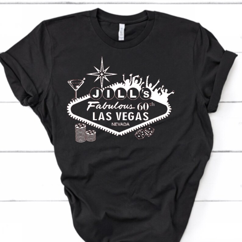 Las Vegas Custom Shirts for You and Your Entire Group. Wether Etsy