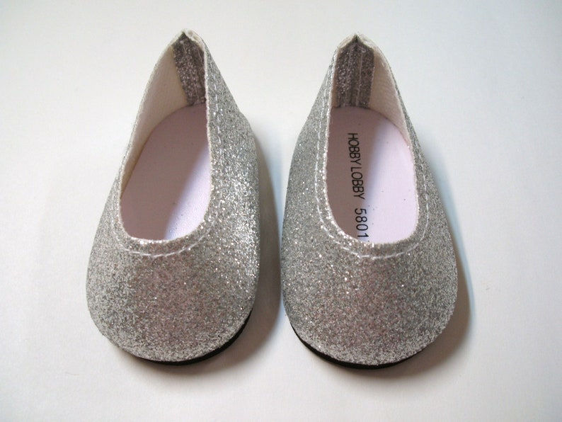 18 Inch Doll Dress Blue and Silver Gown Plus Accessories Handmade