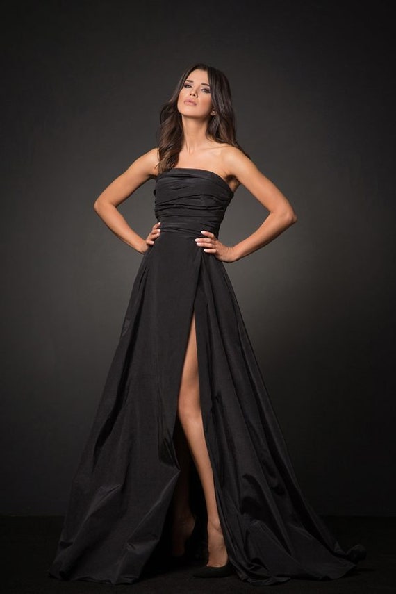 Denali Formal Puff Sleeve Long Dress | Windsor