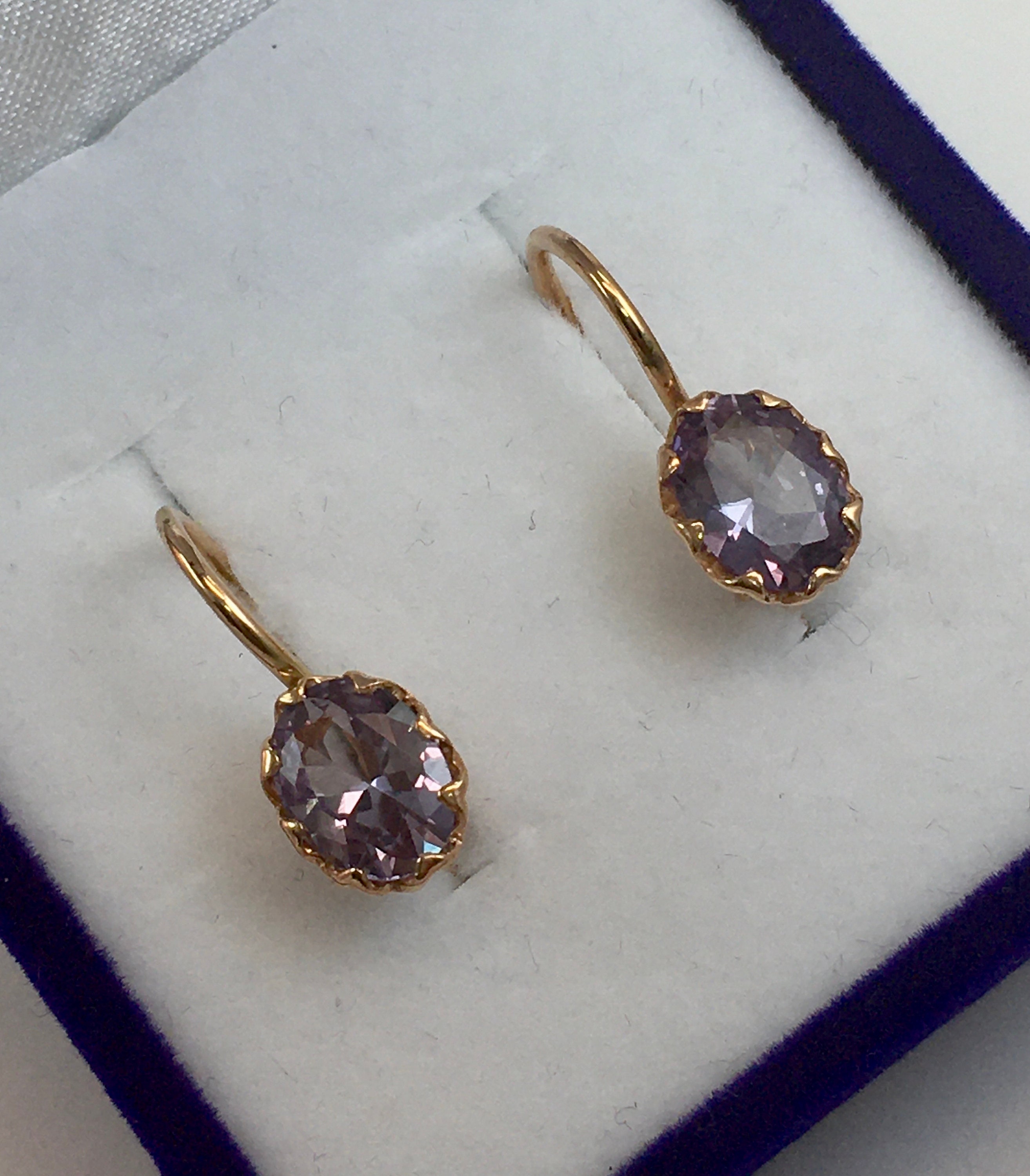 Russian alexandrite sale earrings
