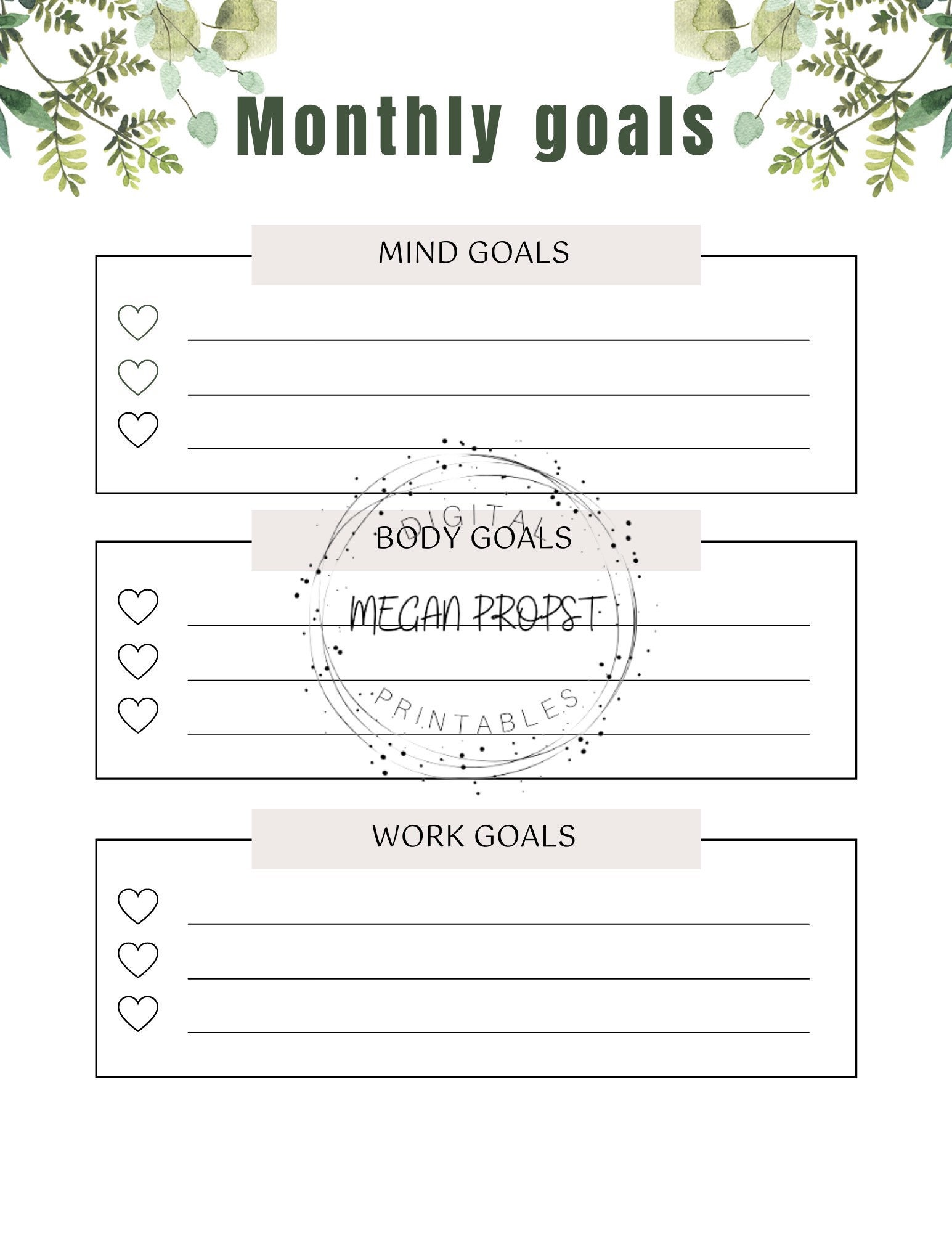 Printable Planner 2022 digital Download - Etsy