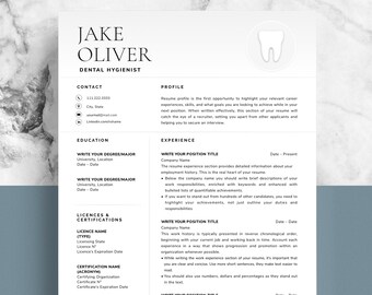 Receptionist Resume Etsy