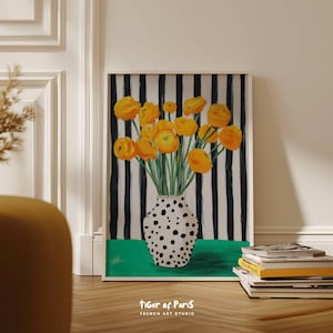 White and Black Polka Dots Vase - Etsy