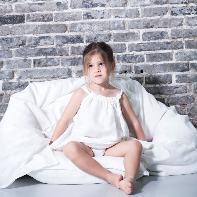 Toddlers Soft Linen Duvet Cover Set 120x150cm With Tuck in Etsy