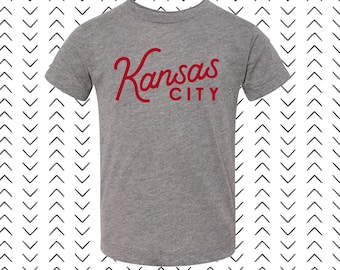 Kansas City Shirt - Infant/Toddler/Youth Shirts - Bella Canvas - Kansas City - KCMO - KC - Football
