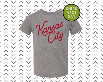 Kansas City Shirt - Infant/Toddler/Youth Shirts - Bella Canvas - Kansas City - KCMO - KC - Football