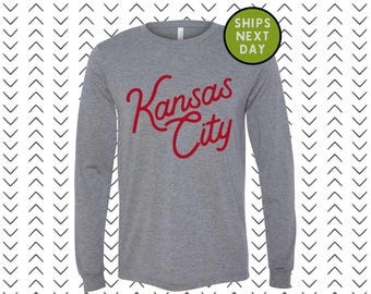 Kansas City Shirt - Kansas City - KC - Unisex Bella Canvas Shirt - Kansas City - KC