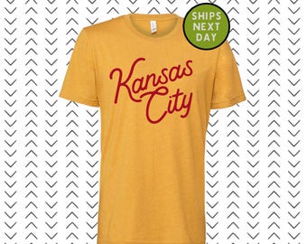 Kansas City Shirt - Kansas City - KC - Unisex Bella Canvas Shirt - Kansas City - KC