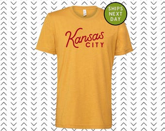Kansas City Shirt - Kansas City - KC - Unisex Bella Canvas Shirt - Kansas City - KC