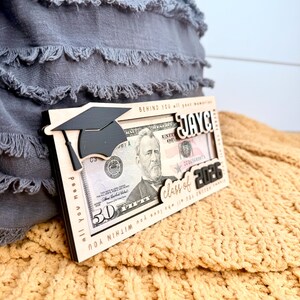 Graduation Money Holder - Graduation Gifts - Gifts for Seniors - Class of 2026 - Senior Gifts - Graduation Money Holder image 3