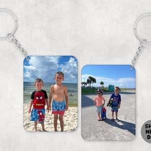 Picture Keychain - Personalized Keychain - Custom Keychain - Keychain with Pictures - Best Friend Gifts - Gifts for Mom