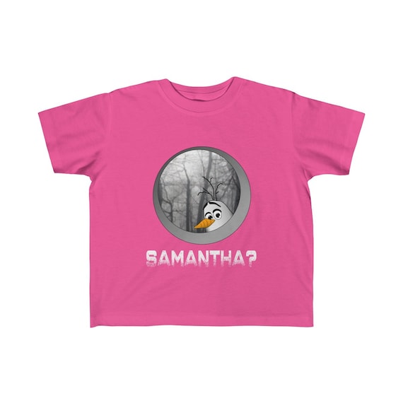Kids Olaf Frozen 2 Samantha Funny Cotton Tee Shirt