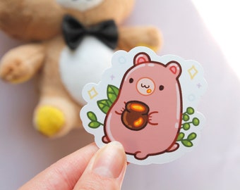 Honey Bear Sticker | Die Cut Vinyl Sticker
