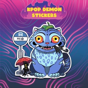 Kpop Demon Hunter Sticker | Derpy and Sussy