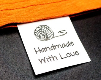 Custom Flat Nylon Fabric Labels | Personalized Clothing Labels for Clothing Tags Logo Garment Labels Sewing Tags Sew in Labels Sewing Tags