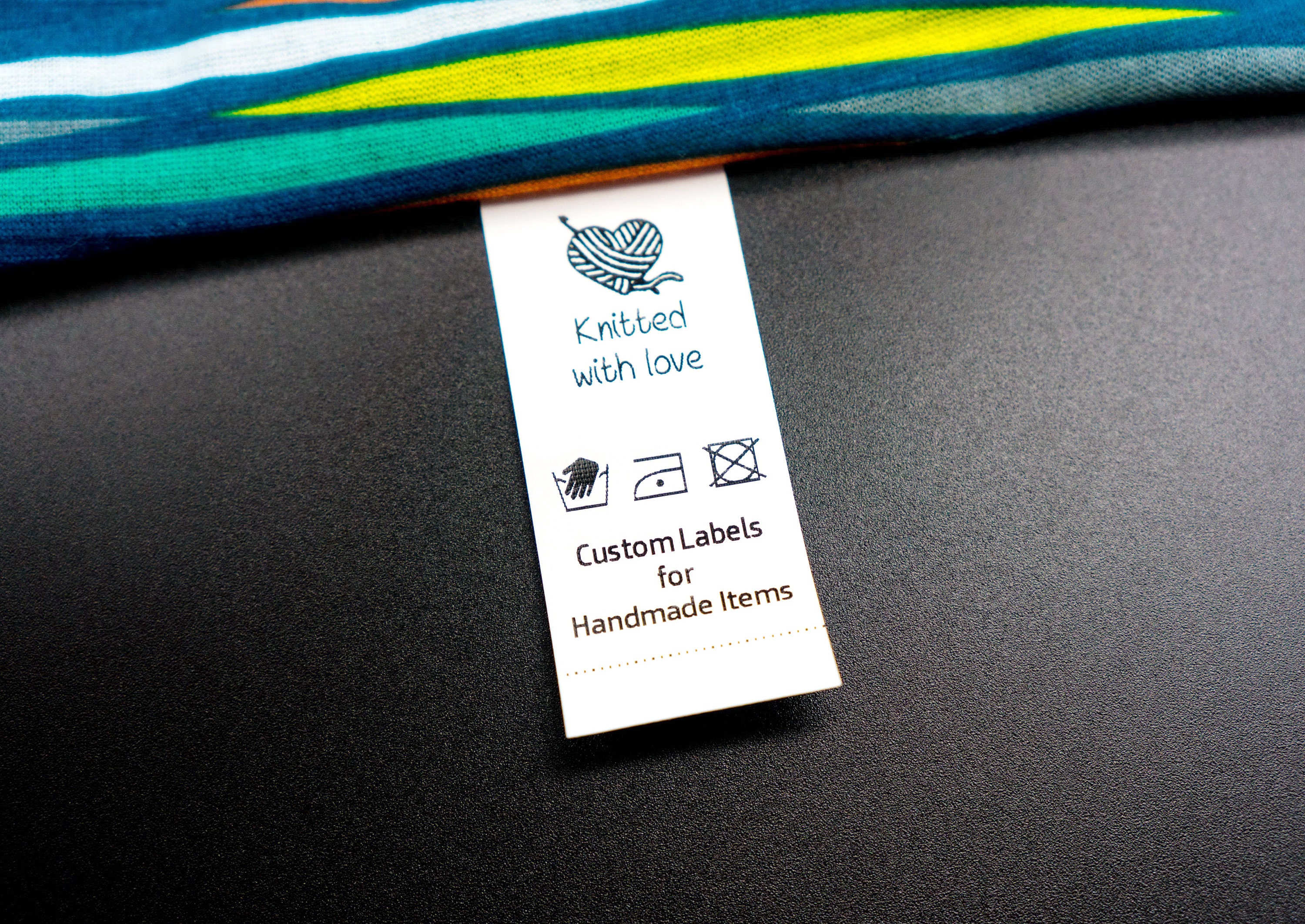 Custom Flat Nylon Fabric Labels | Personalized Clothing Labels for ...