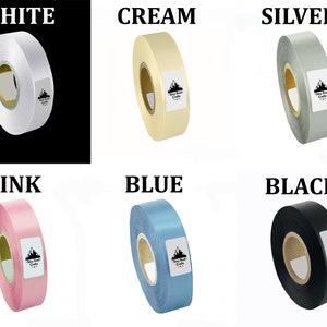 50pcs Custom Fabric Labels for Handmade Items | Satin Clothing Labels Wash Care Brand Tags Sew-in Fold Over Custom Logo Tags for Clothing image 4