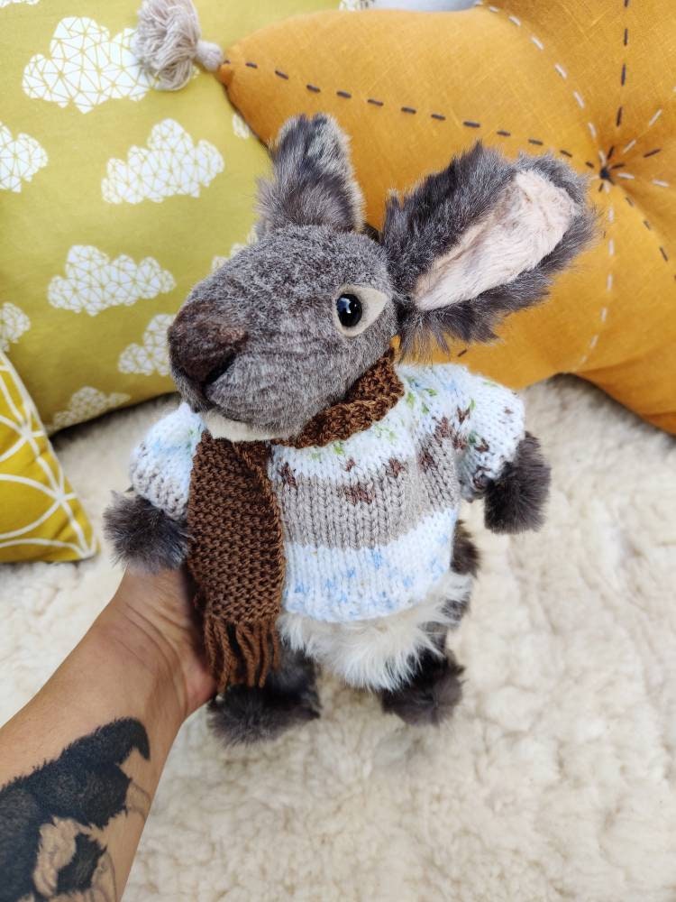 Handmade Rabbit Doll Etsy
