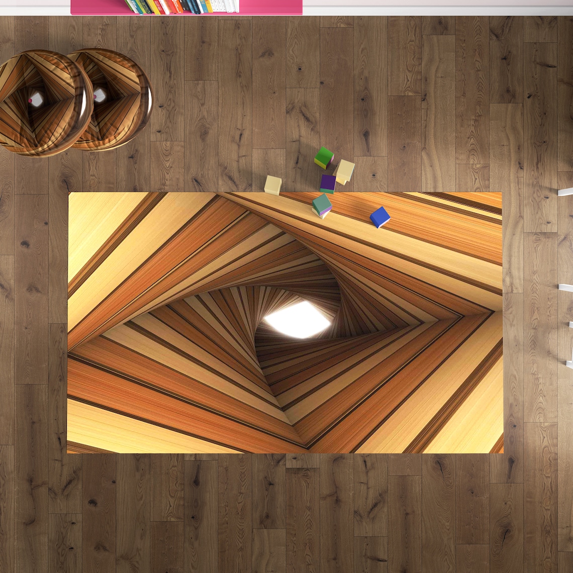 Rugs that Look Like Hardwood Floors Funky Flooring