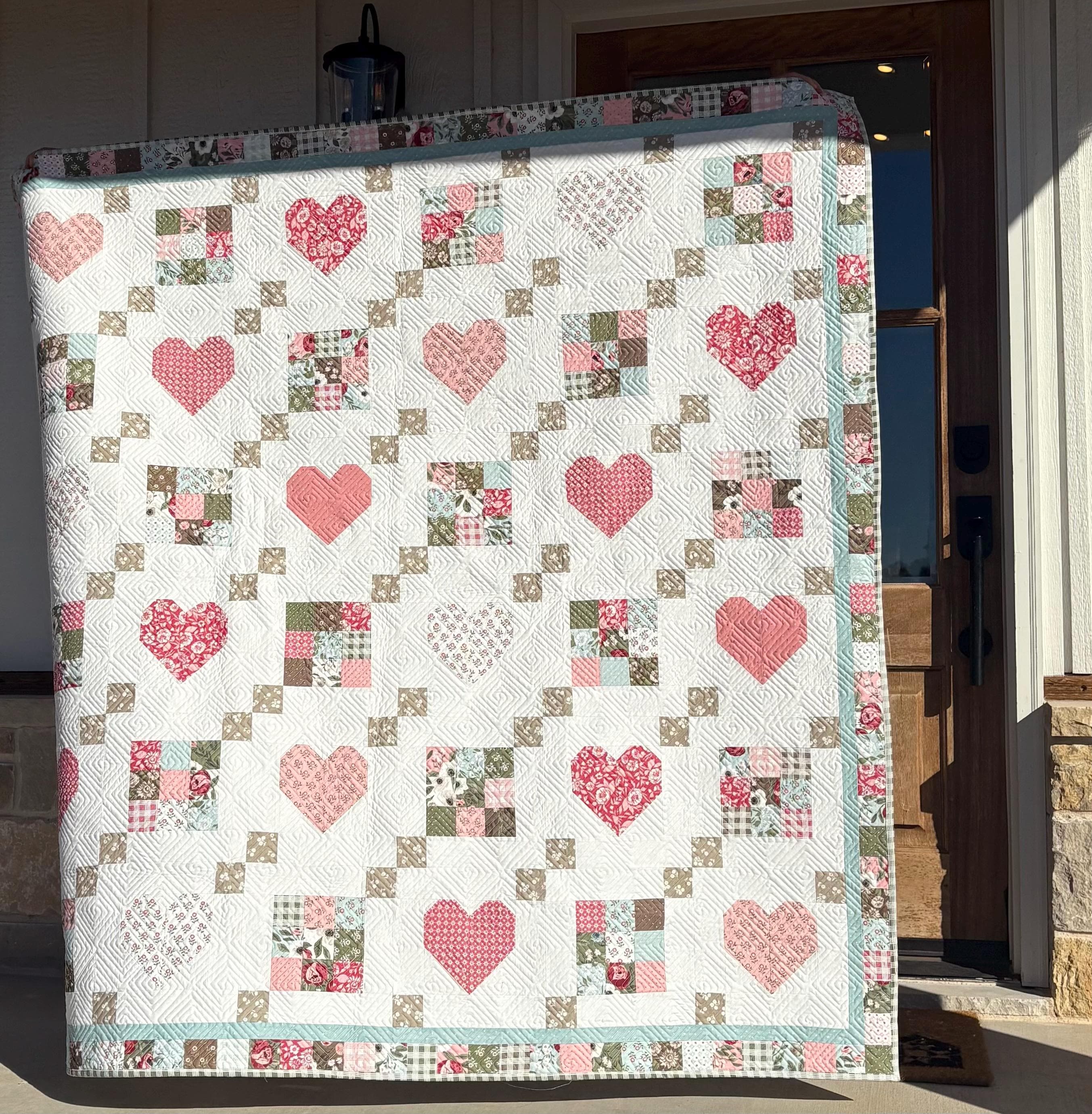 LOVE LETTERS Charm Quilt Kit LOVESTRUCK Lella Boutique Pastry Shop ...