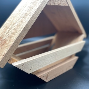 Caja nido, casa nido para palomas, casa para pájaros hecha a mano, nido de cedro para pájaros, decoración de jardín, regalo de jardín, regalo para observadores de aves