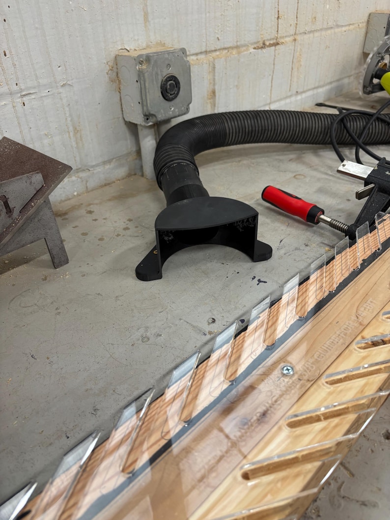 3D Printed Table Saw/router Dust Collector: 2.5