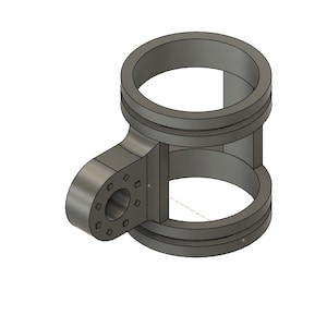Microphone Shock Mount, 3D Model, Samson C02, 3D Digital File, Microphone Clip, Mic Clip, Condenser Mic, 3D File, Fusion 360, CAD File