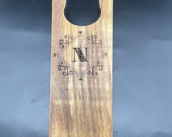 Wood Boot Jack - Made in Texas, Custom Laser Engraved
