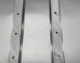 Guias de encaixe para serra de mesa Ryobi impressas em 3D: Gabarito para marcenaria - 23 cm de comprimento