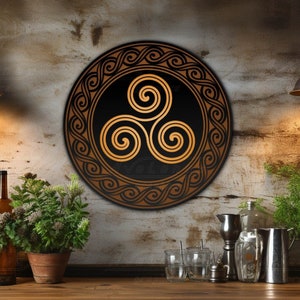 Triskel svg, Triskelion svg, Celtic circular boards png, Triskell cut file, Celtic symbol design png, Irish svg, Celtic Laser engraving file