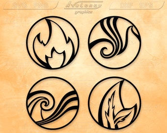 4 Elements Wicca Etsy