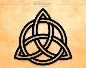 Trinity Knot Svg | Etsy