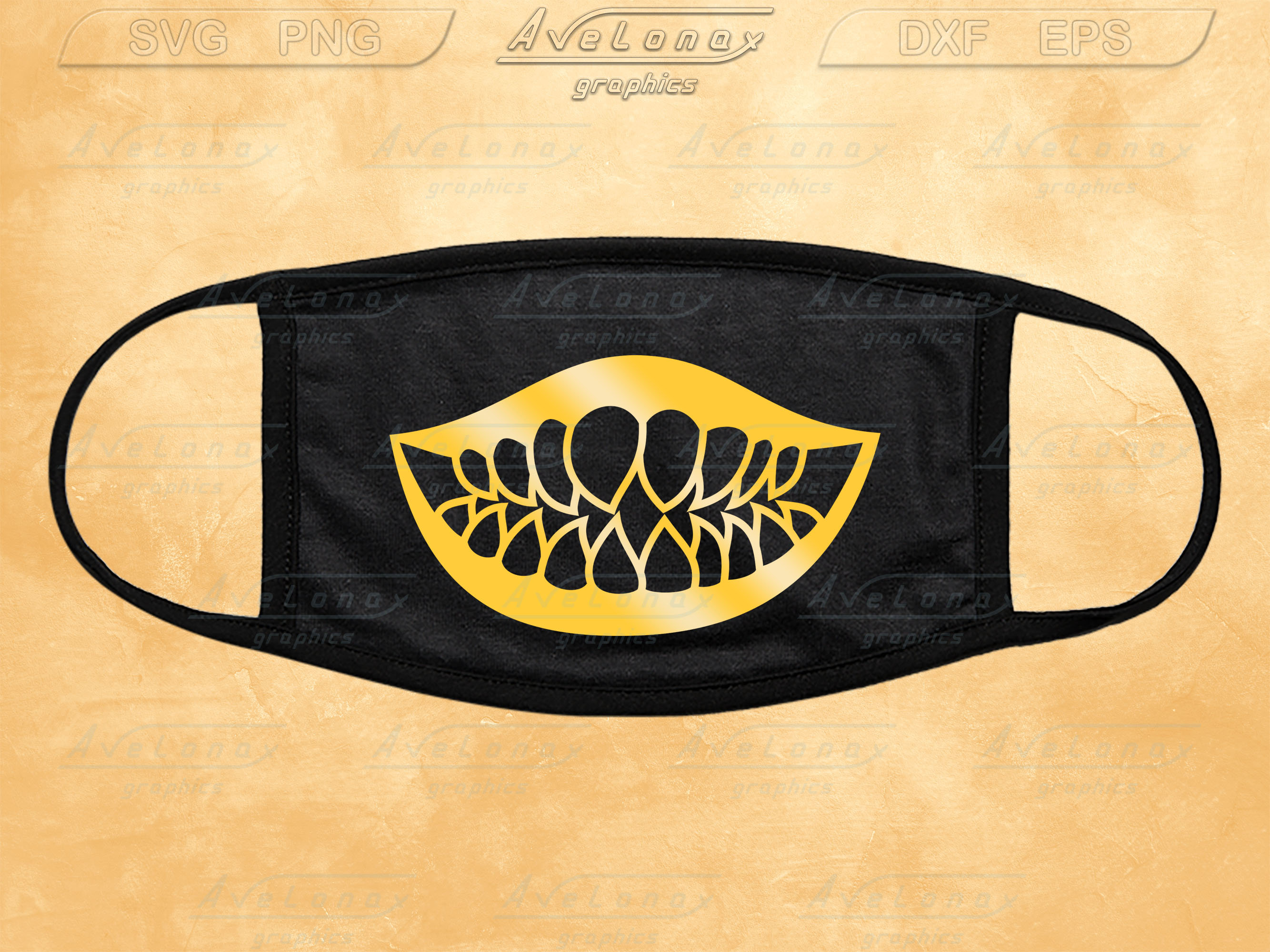 Shark Teeth Svg Shark Teeth Mask Svg Shark Smile Face Cut Etsy Canada